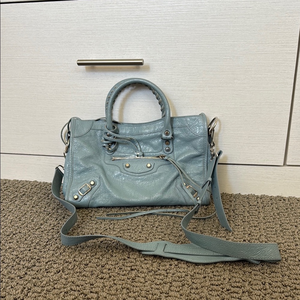 Balenciaga City Classic Bag Mini - blue
